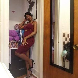 Fashion Nova Wine Red Strappy Dress